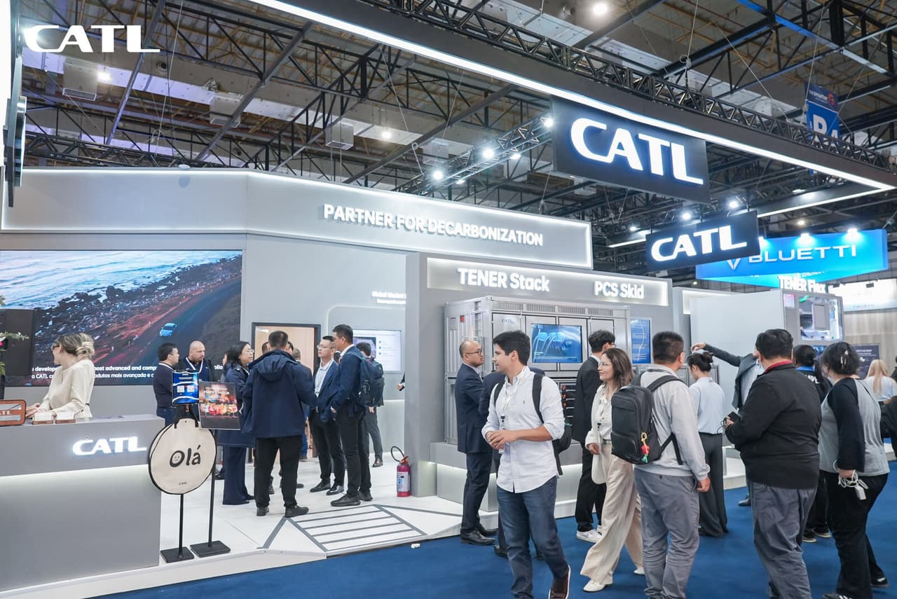 CATL Unveils TENER Stack at Smarter E South America 2025, Expands Presence in South America
