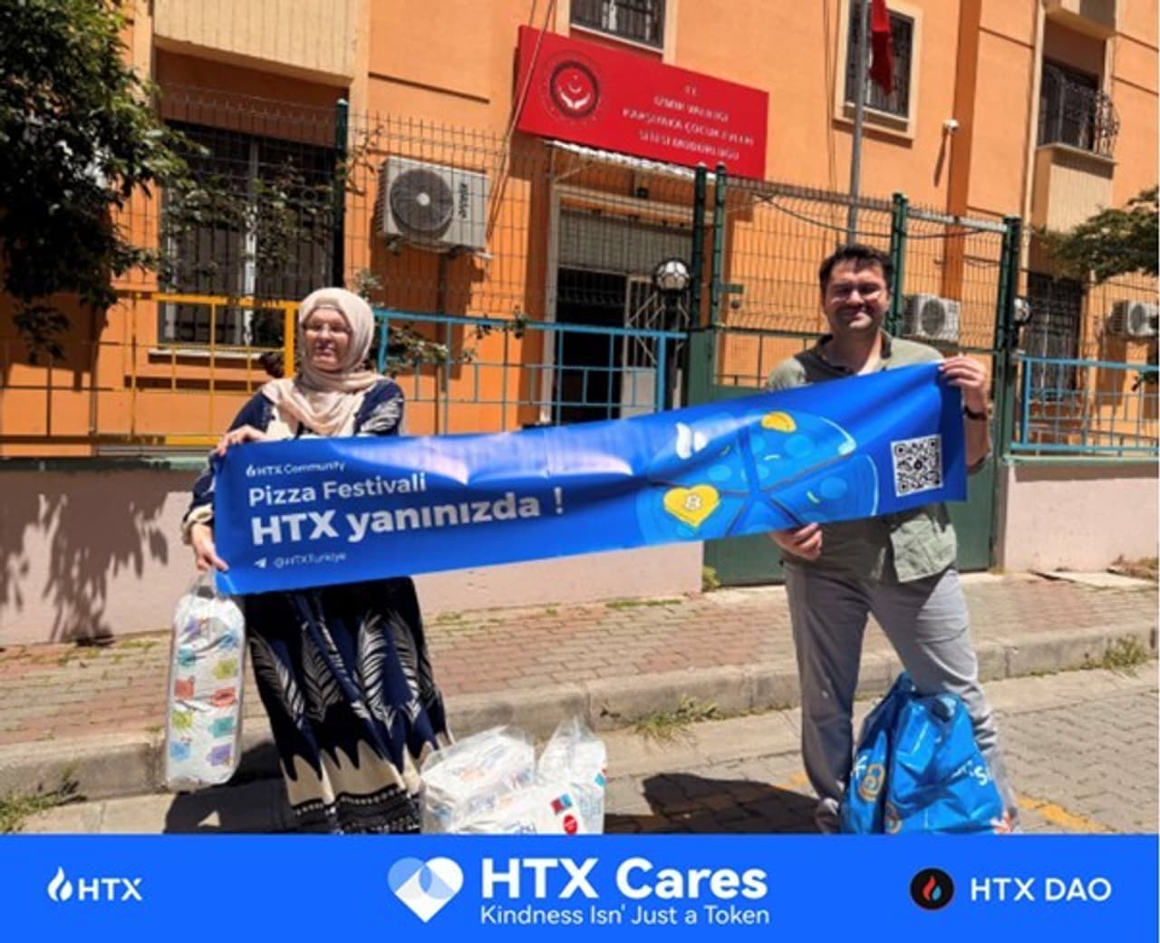 HTX Commits to Fulfilling Global Corporate Responsibility: Building a Charity Chain to Deliver Love and Care