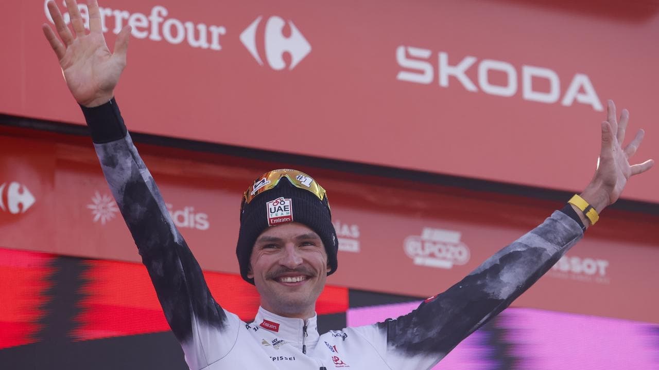 'This is for you, son': Aussie's emotional Vuelta win