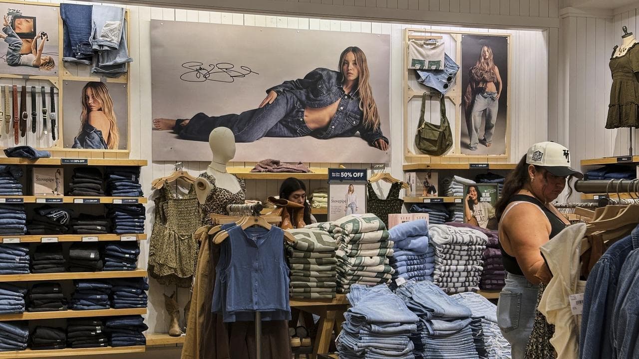 Sweeney jeans ad frenzy boosts teen clothing retailer