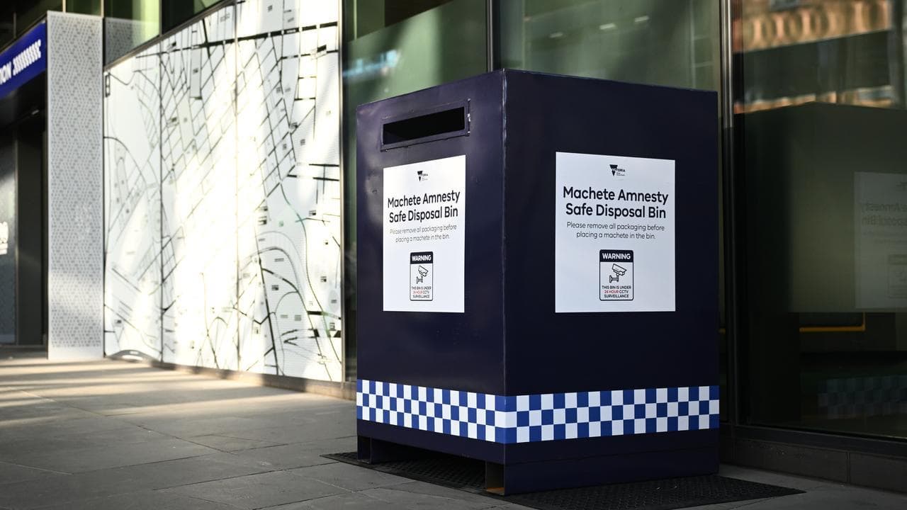 Claims Victoria's machete bins cost $325,000 are way off