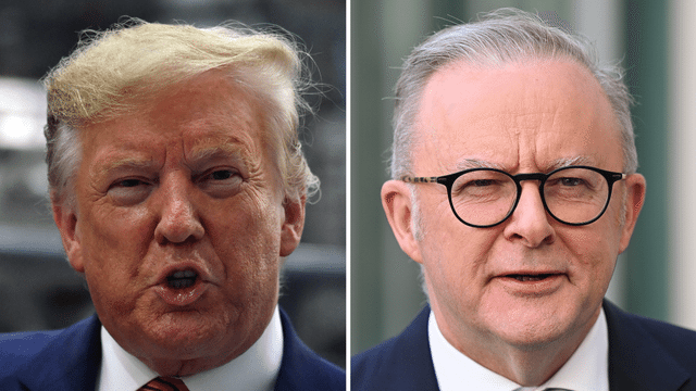 Trump Truth Social post about Albanese phone call is a fake