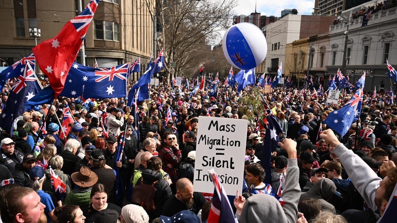 March for Australia group's claim about Indian migrant numbers is false