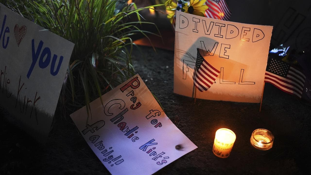 Massive US hunt for sniper who killed Charlie Kirk