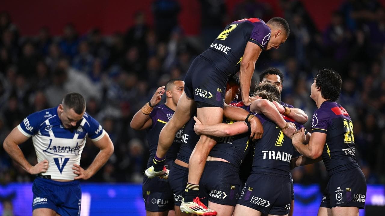 Storm send battered Bulldogs into sudden-death semi