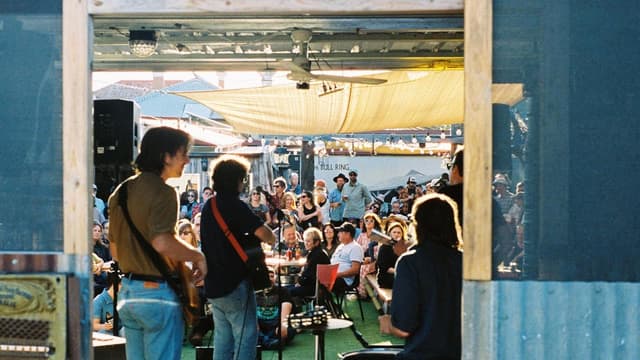 Jam and scones and rock 'n' roll are all the bush needs