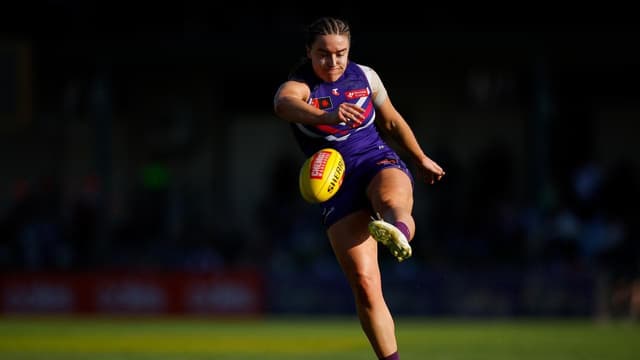 Dockers reign supreme in wet and wild AFLW derby slog