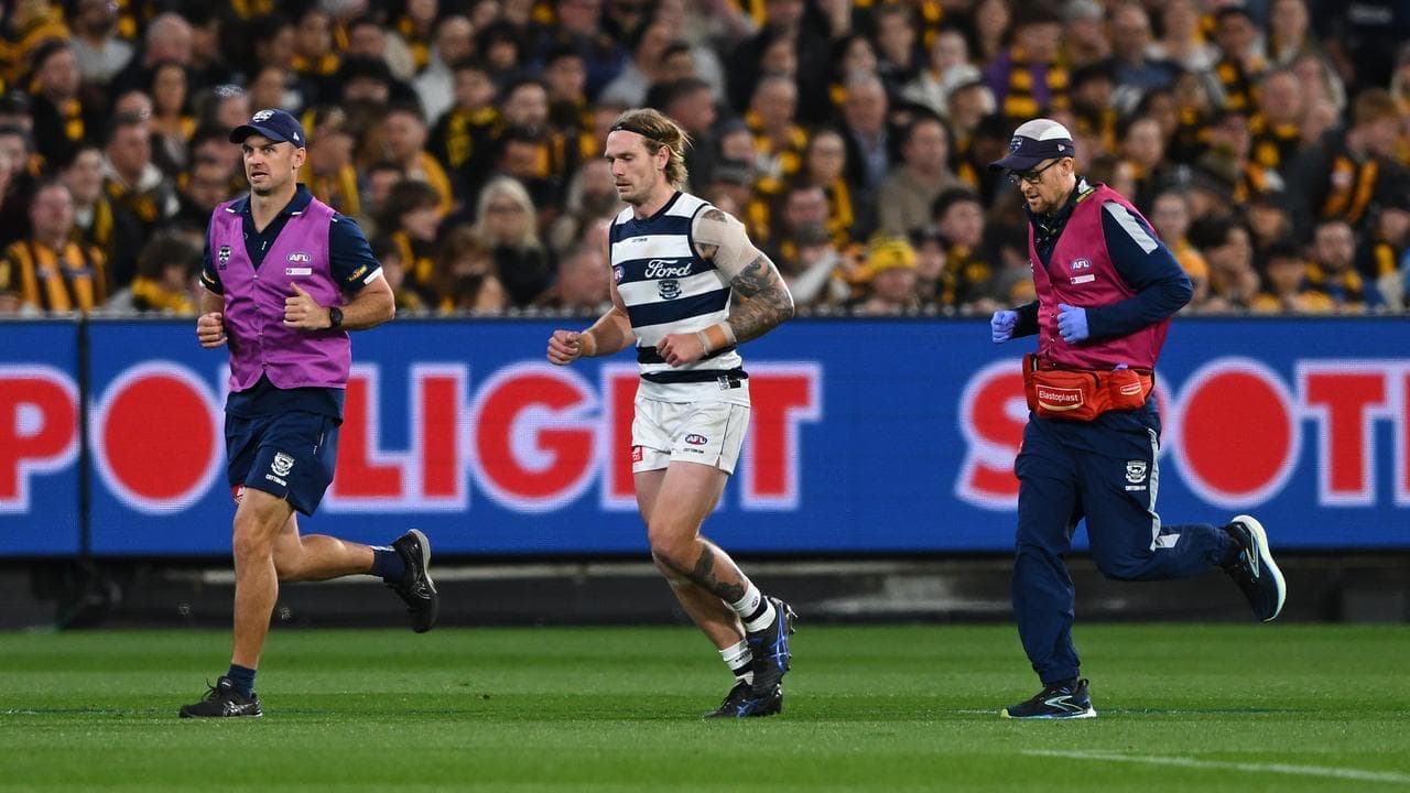 Geelong star to miss AFL grand final with concussion