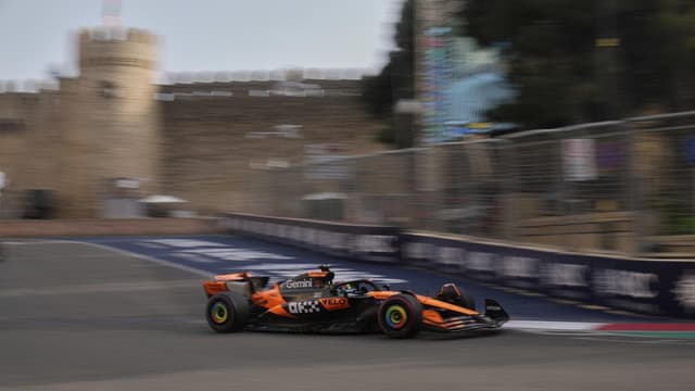 Piastri hits wall and lands reprimand in Baku practice