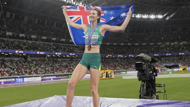 Olyslagers soars to high jump gold in Tokyo