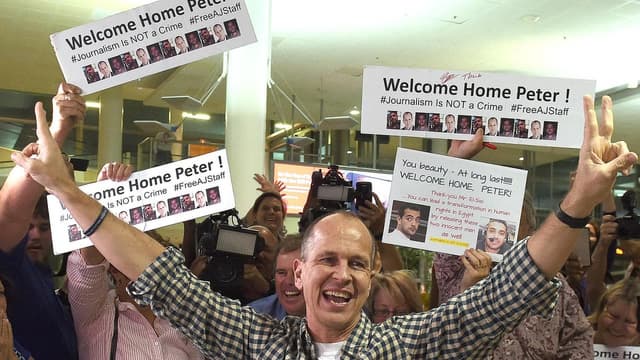 Aussie journalist 'overjoyed' at pardon of jail mate