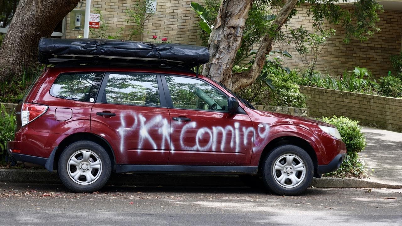 Foolish way two anti-Semitic vandals fled their crime