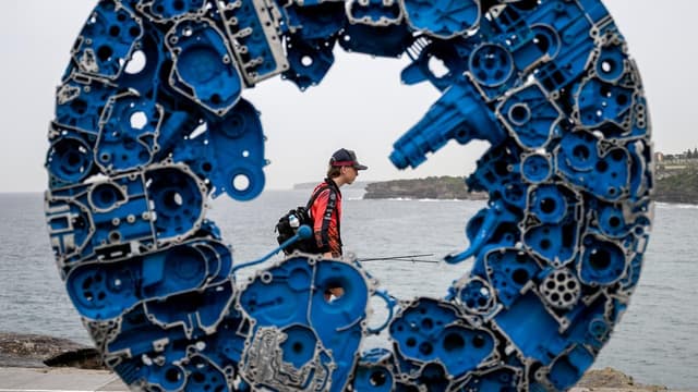 Cash-strapped sculpture festival finds its white knight