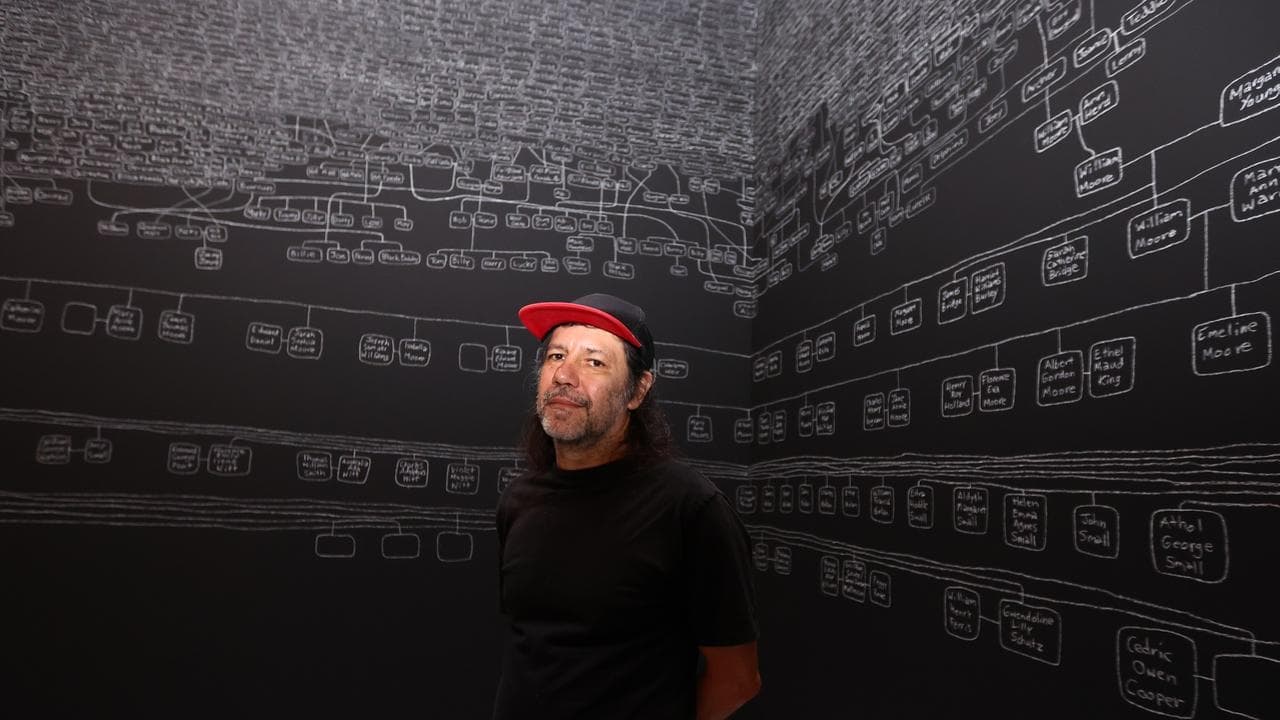 History-making artwork maps 2400 generations of family