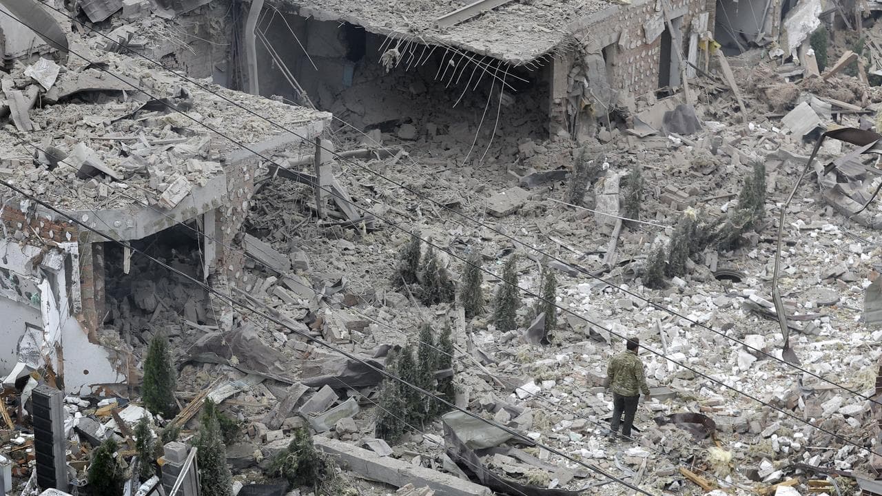 'Massive attack': Russia pounds Kyiv with air assault