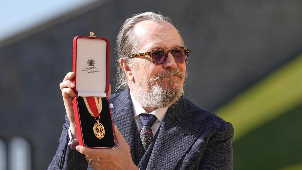 Arise, Sir Gary: actor knighted by fan Prince William