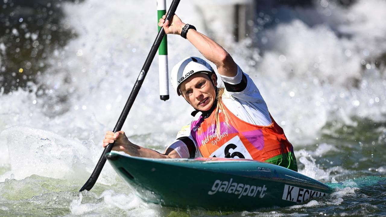 Eckhardt wins bronze for Australia at slalom worlds