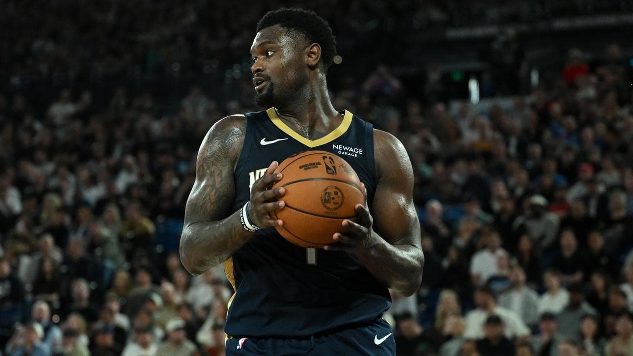 NBA star Williamson lights up Melbourne in Pelican win