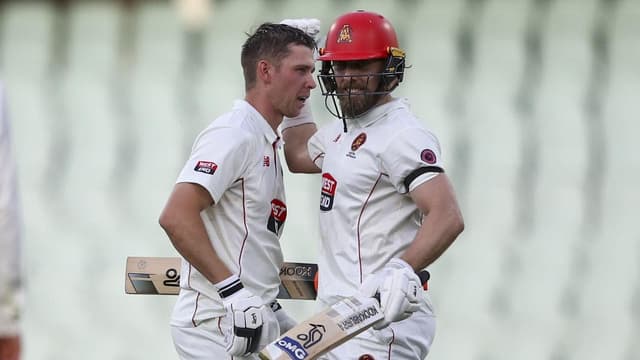 Hunt, Lehmann score tons to give SA control in Shield