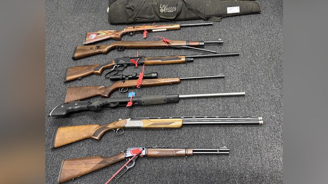 Sovereign citizens 'not above the law' as guns seized