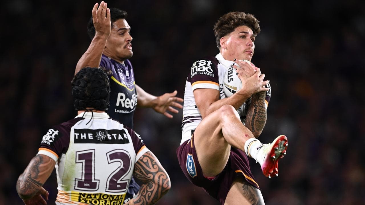 Reece Walsh a Broncos hero with Clive Churchill Medal