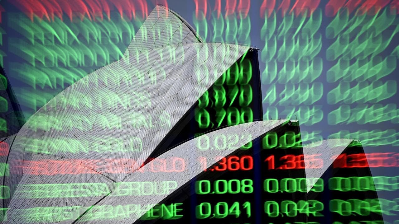 Australian shares edge lower in subdued start to week