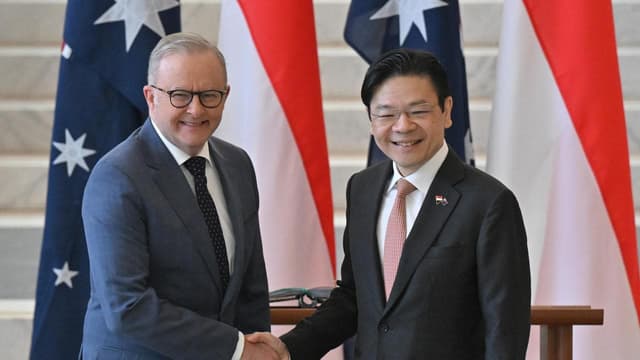 Australia and Singapore 'don't have to be bystanders'