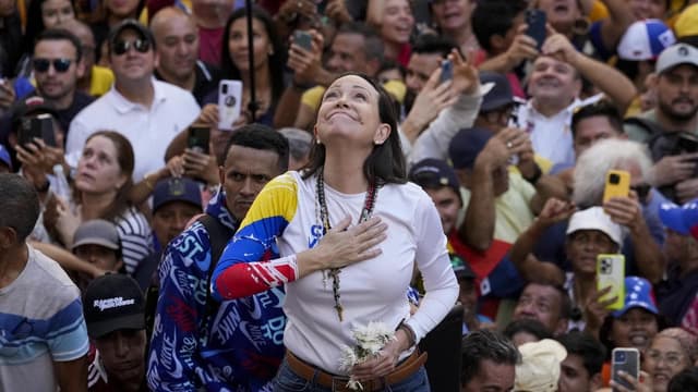 Venezuela's Maria Machado wins Nobel Peace Prize