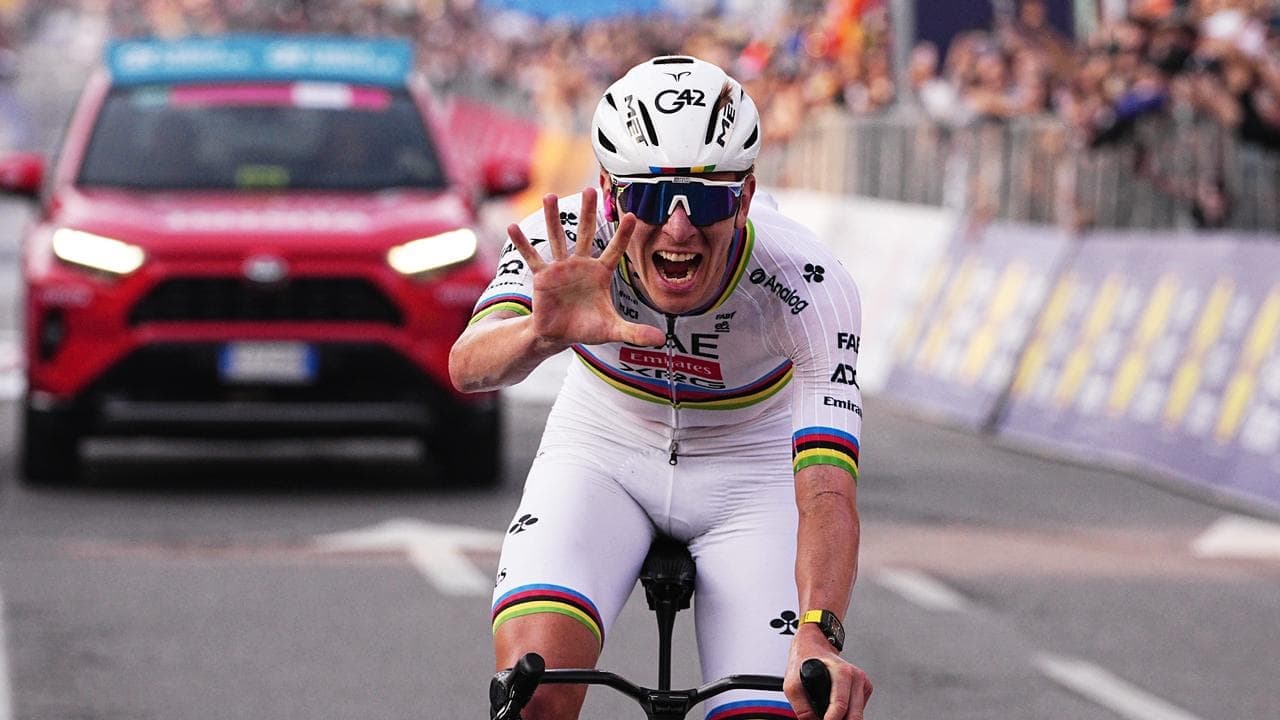 History for Aussie Storer as Pogacar dominates Lombardy