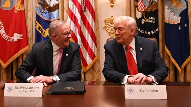 Best mates: White House meeting firms PM-Trump ties