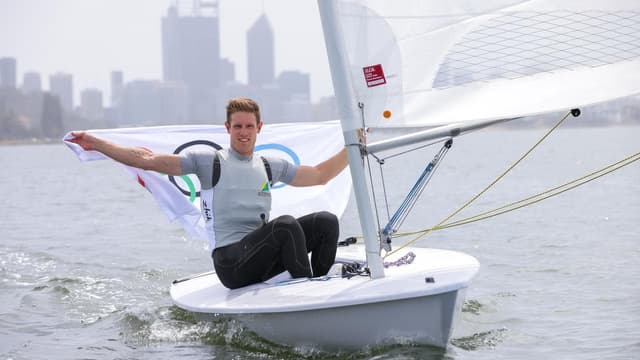 Sail champion Wearn plots fresh course for LA Olympics