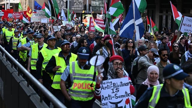 Cost of policing Palestine rallies 'cannot be provided'