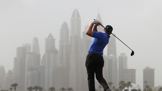 Aussie amateur leads in Dubai, dreaming of Augusta