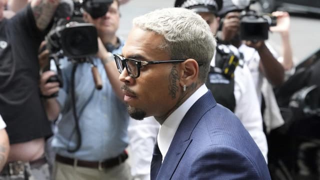 Chris Brown appears in UK court ahead of trial