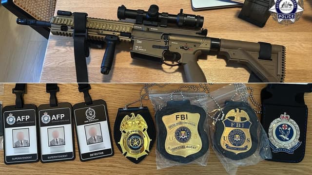 Fake FBI, CIA, AFP badges prompt impersonation charge