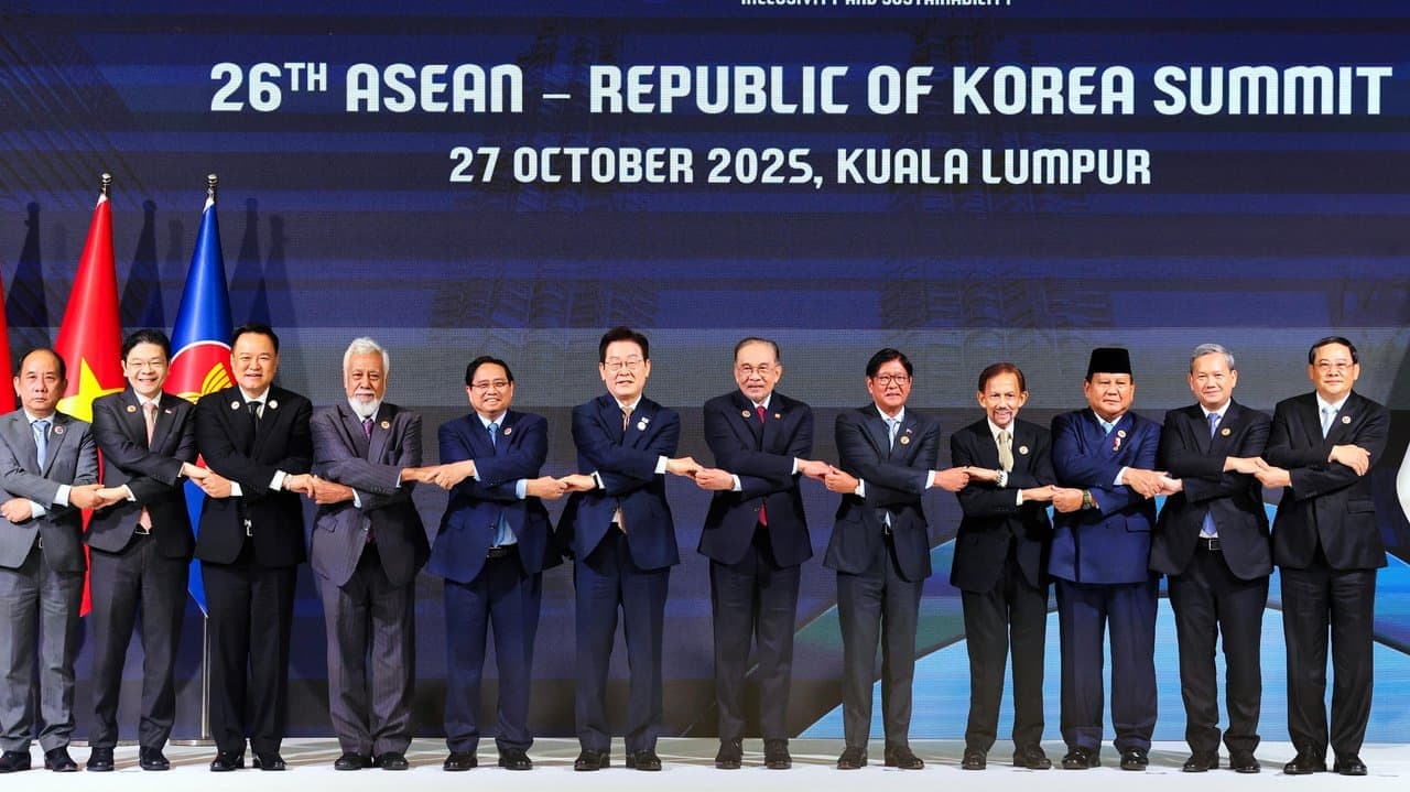 ASEAN leaders look to build trade ties as Trump departs