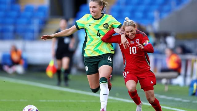Bring it on: Matildas defender ready for England star