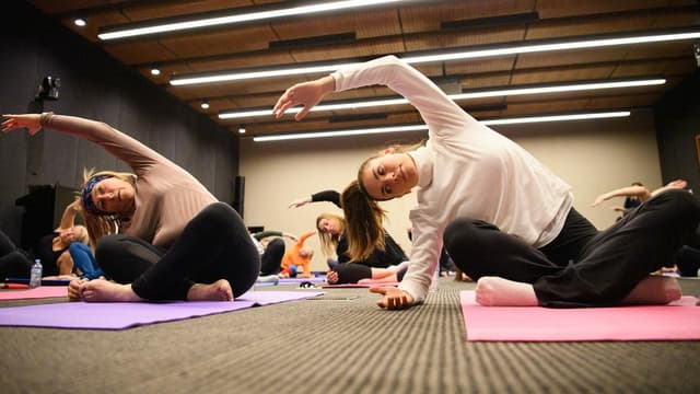 No, government has not brought in more yoga teachers than builders