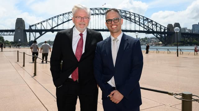 Rudd hails Australia's 'first-class' ties with Trump