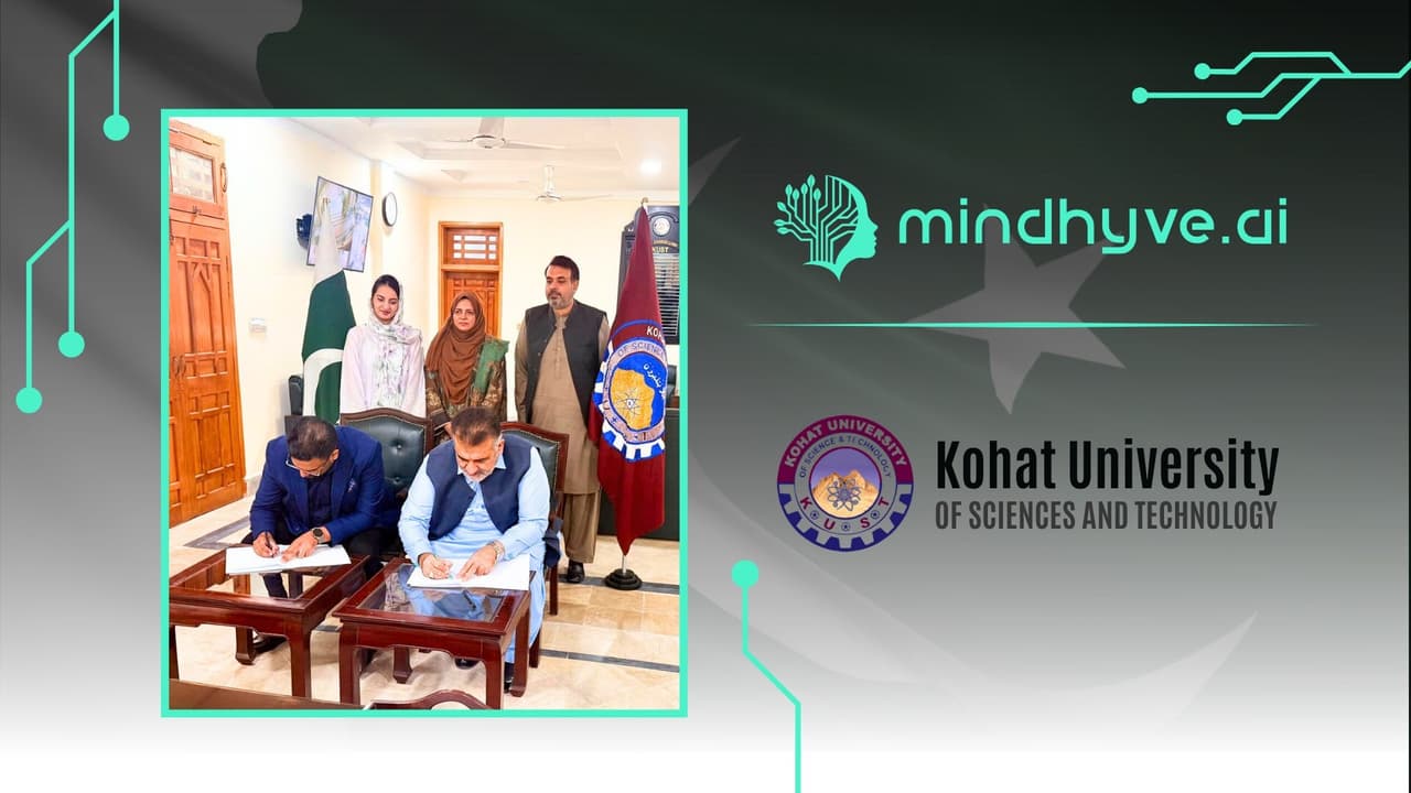 Kohat University of Science and Technology Partners with MindHYVE.ai™ to Pioneer AI-Powered Learning and Academic Transformation in Pakistan