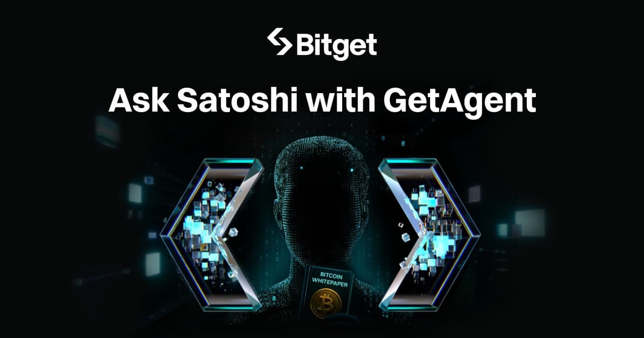 Bitget GetAgent Lets You "Ask Satoshi" 17 Years Later