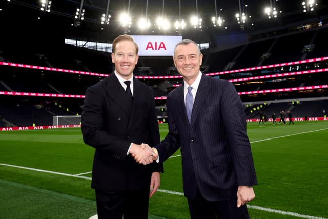 AIA AND TOTTENHAM HOTSPUR FOOTBALL CLUB EXTEND PARTNERSHIP THROUGH TO 2032