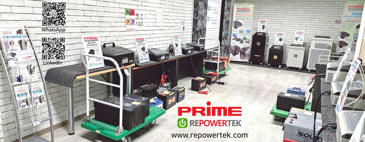 REPOWERTEK Unveils "PRIME," a Safer Lead-Acid Battery Regeneration Solution amid Global Lithium Fire Concerns