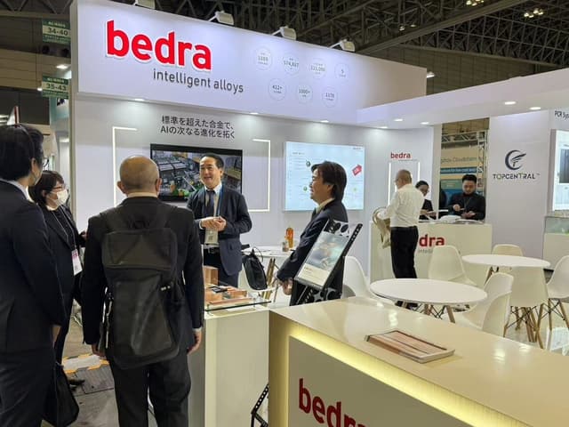 METAL JAPAN 2025: bedra Expands Presence in Japan, Empowering Japan's AI Manufacturing with Advanced Copper Alloys