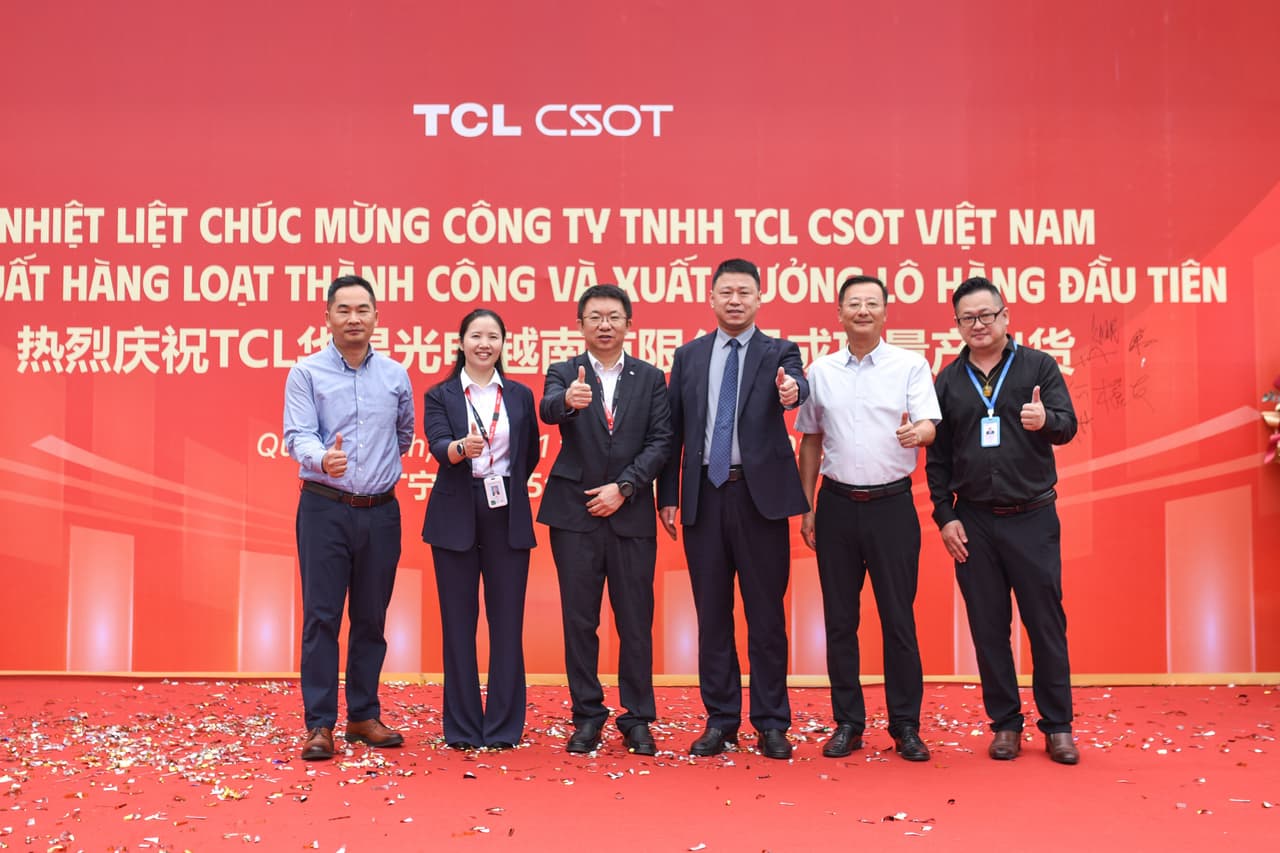 TCL CSOT's Vietnam Factory Commences Mass Production, Boosting Global Manufacturing Strength