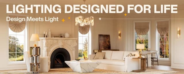 From Furniture to Illumination: Tribesigns Launches Comprehensive Home Lighting Line