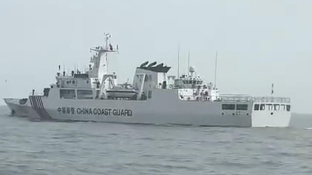China Coast Guard sails into Japan-administered waters