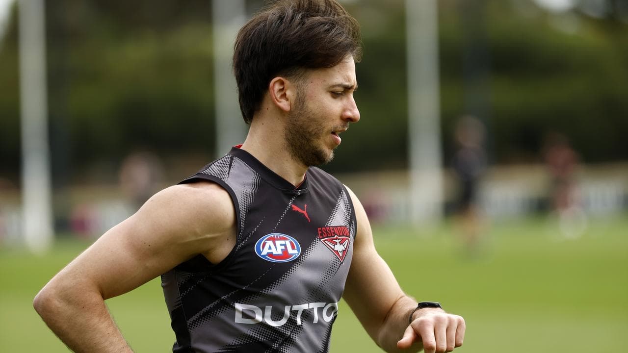 Essendon star sent for scans on injured knee