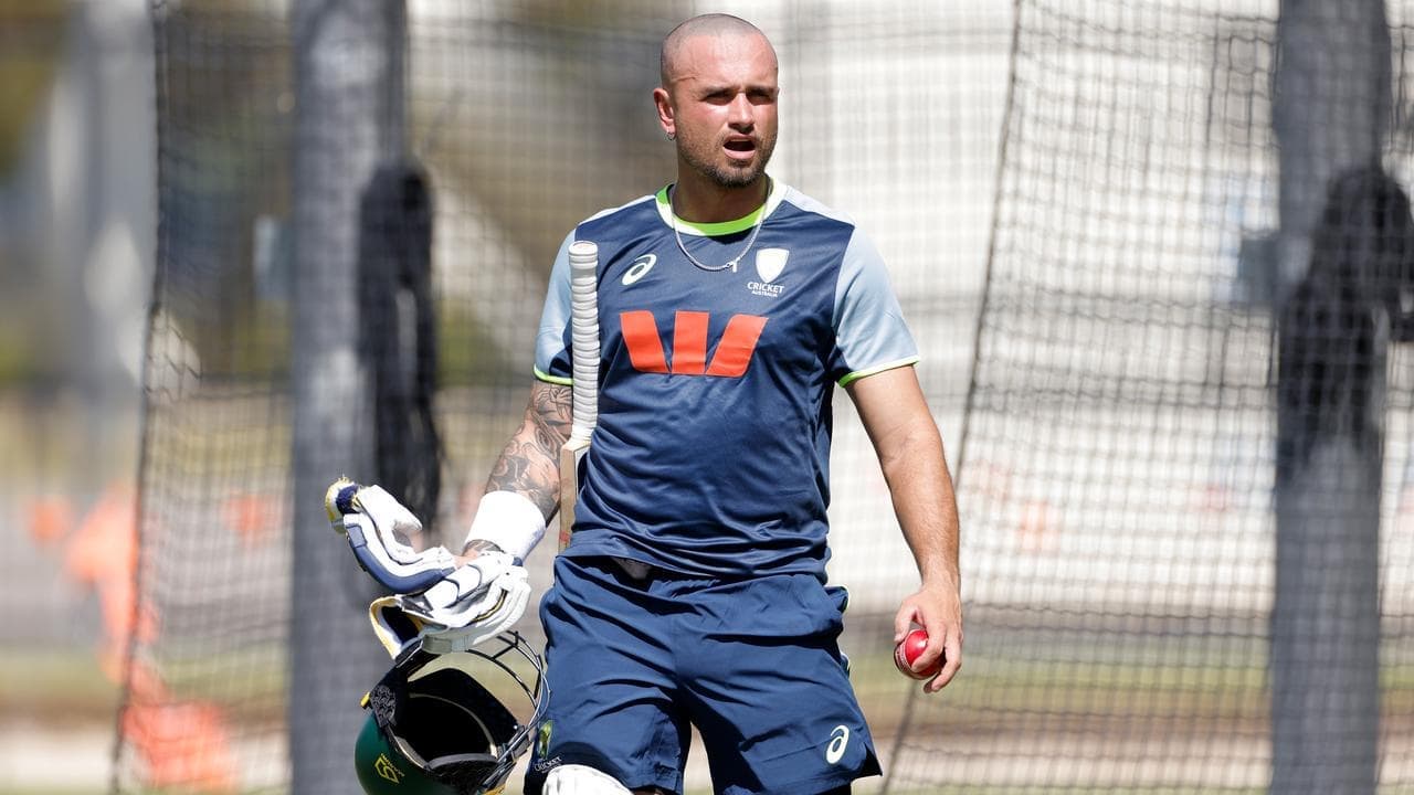 Weatherald gets nets help from Australia great