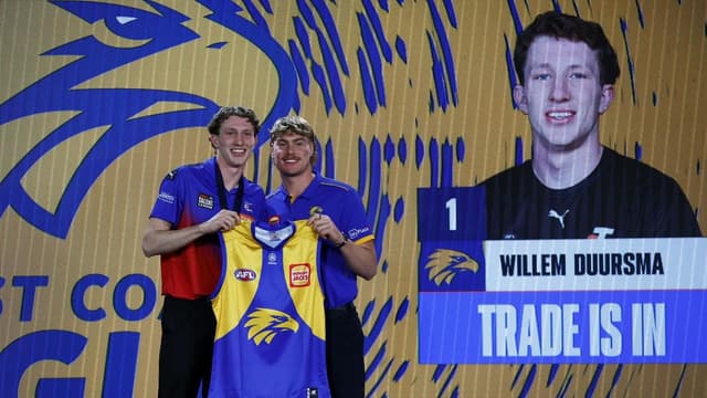 'I'm Batman': Duursma eyes Eagles double-act with Reid